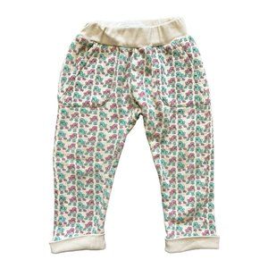 GARDNER AND THE GANG Poodle Print Sweatpants SZ 3/4